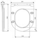 Сиденье для унитаза Qtap (Swan Ultra, Jay Ultra) с микролифтом Slim Duroplast, Quick relase QT99SC5179W - QT99SC5179W - 2