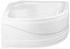 Душевой бокс Lidz Tani SB90x90.SAT.HIGH.FR, высокий, стекло Frost 4мм, стенки WHI LTSB9090SATHIGHFR - LTSB9090SATHIGHFR - 13