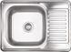 Кухонна мийка LIDZ 6950 Decor 0,8 мм (180) - LIDZ6950DEC08 - 1