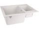 Кухонна мийка з додатковою чашею LIDZ 615x500/200 WHI-01 (LIDZWHI01615500200) - LIDZWHI01615500200 - 3