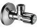 Кран угловой HANSGROHE с микрофильтром G 1/2х3/8 Chrome 13904000 хром