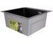 Кухонная мойка интегрированная Lidz Handmade H4545HB Decor Black PVD Honeycomb + корзина K01B LDH4545HDECBLM4943850958 - LDH4545HDECBLM4943850958 - 7