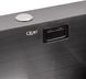Кухонная мойка интегрированная QTAP DK5050BL PVD 2,7/1,0 мм Black - QTDK5050BLPVD2710 - 5