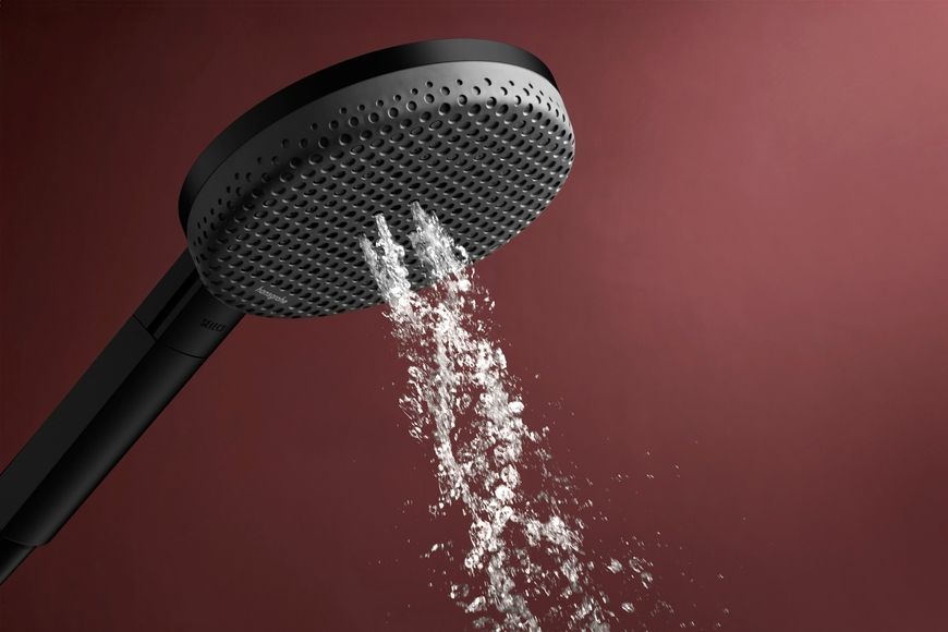 Ручний душ HANSGROHE Raindance Alive Select S 125 3jet EcoSmart+ Matt Black 24512670 чорний - 24512670