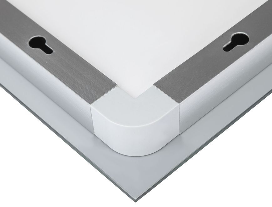 Дзеркало Qtap Mideya MI1 700х500 прямокутне, з LED-підсвіткою Touch, антизапотіванням, димером, рег. яскравості QT2078NCF7050W