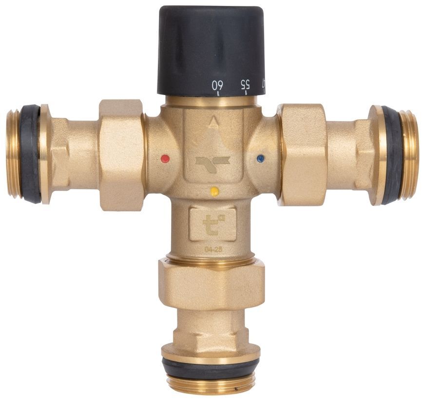 Клапан термостатический смесительный Thermo Alliance Forte 1" НР 30-60 &deg;С латунь SF010W25