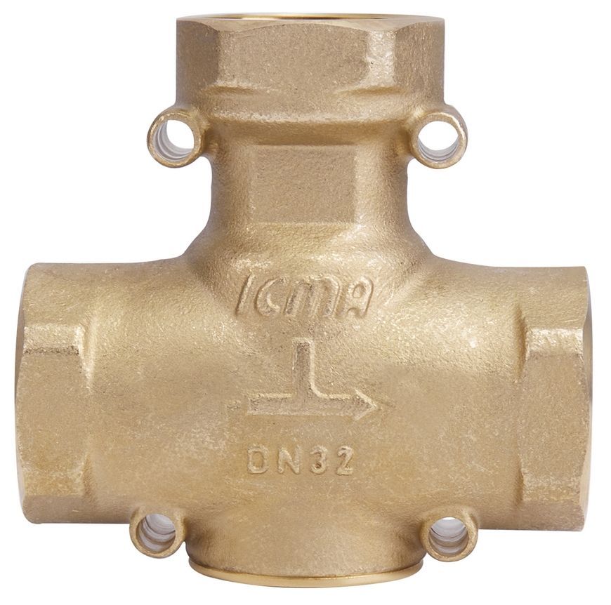 Триходовий антиконденсаційний клапан ICMA 1 1/4" ВР 45&deg;C №133 90133AG0545 - 90133AG0545
