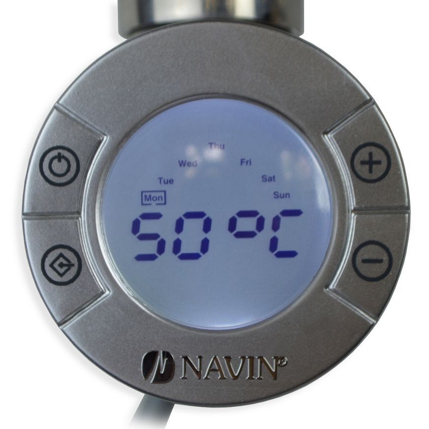 ТЕН для рушникосушарки NAVIN Sigma 600W сірий з функцією програмуванням 20-746033-6060 - 20-746033-6060