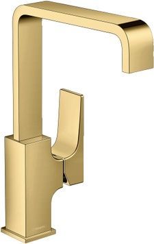 Змішувач для раковини HANSGROHE Metropol 230 золото 32511990 з донним клапаном - 32511990