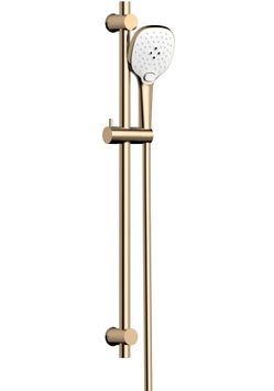 Гарнитур душевой Volle Cascada B70 3 режима, шланг PVC 150 см cepillado bronce 1586.170221 бронза - 1586.170221