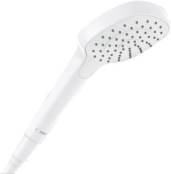 Ручний душ HANSGROHE Croma E 110 1jet EcoSmart 9 l/min Matt White 26815700 білий матовий - 26815700