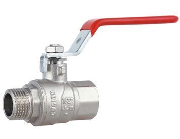 Кран шаровой прямой Thermo Alliance Forte 1/2" ВН для воды PN40 (рычаг) SF605W15 - SF605W15