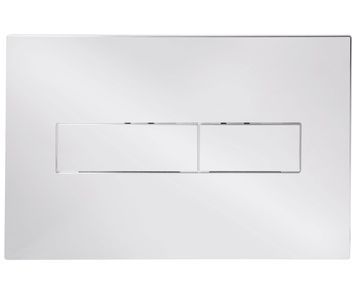 Клавіша змиву Qtap Standard 152x236x28 мм, Chrome, лінійна QTSTD164CRM49472 - QTSTD164CRM49472