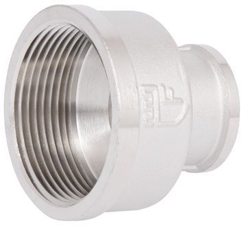 Муфта латунная Thermo Alliance Forte 1 1/2"х3/4" ВР редукционная никелированная SF3574020