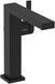 Смеситель для раковины HANSGROHE Tecturis E 150 Fine CoolStart EcoSmart+ Matt Black 73040670 черный с донным клапаном - 73040670 - 1
