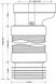 Гибкое канализационное подключение (гофра) McALPINE со смещением на 20 мм 235-330 мм WC-CON4F