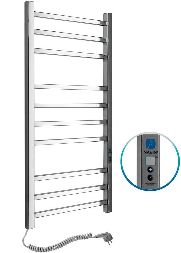 Рушникосушарка електрична NAVIN Loft 500х1000 Digital таймер регулятор ліва 10-043152-5010 - 10-043152-5010