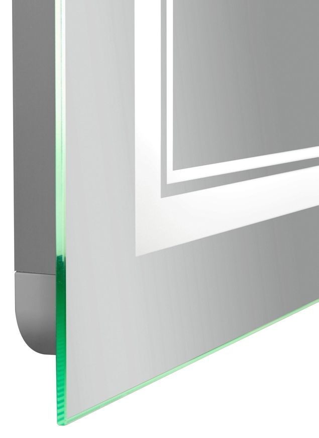 Дзеркало Qtap Cardinal 800х1200 прямокутне з LED-підсвічуванням Touch, з антизапотіванням, з димером, рег. темп. кольору (3000-6500K) QT0478C12080