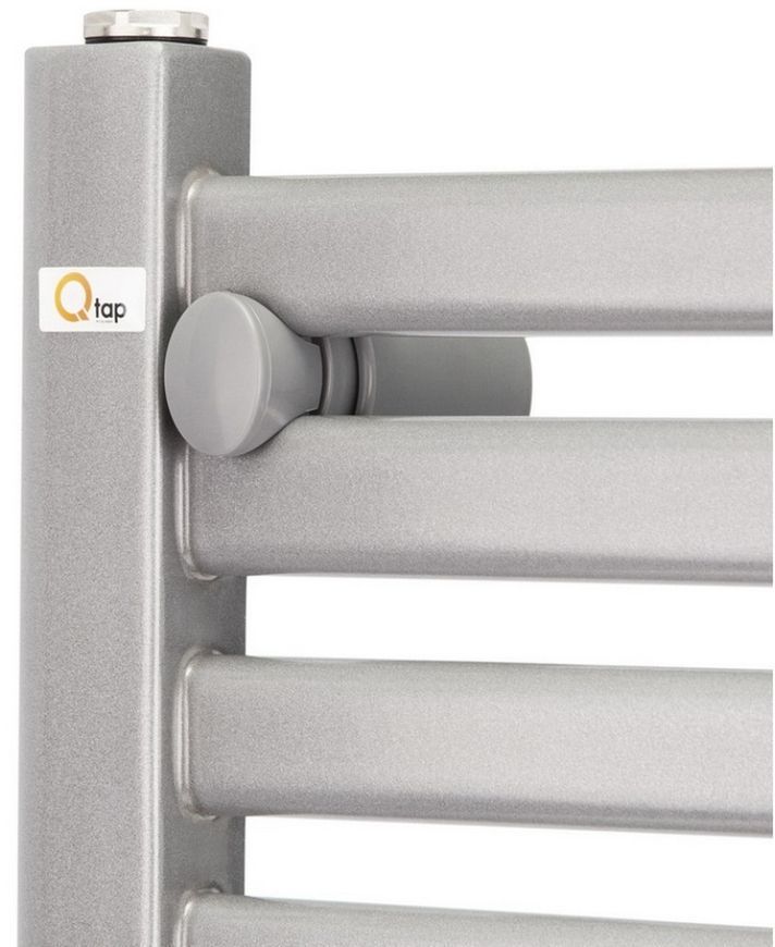 Рушникосушарка водяна QTAP Dias (SIL) P18 1000x600 HY сіра - QTDIASSILP181000600HY