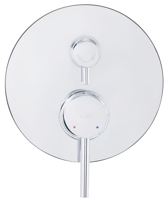 Душевая система скрытого монтажа Qtap Spring с поворотным изливом QTSPR114CRM45705 хром - QTSPR114CRM45705