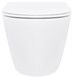 Унитаз подвесной Qtap Robin New Ultra Quiet сиденье Slim Duroplast/Soft-close/Quick relase QT13332381АSW белый - QT13332381АSW - 3