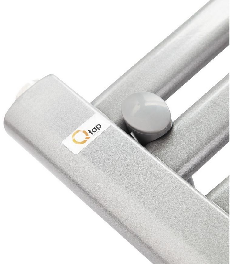 Рушникосушарка водяна QTAP Dias (SIL) P18 1000x600 HY сіра - QTDIASSILP181000600HY