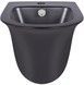 Біде підвісне QTAP Virgo 485х345х365 Matt black QT1855051FMB - QT1855051FMB - 2