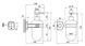Дозатор для жидкого мыла QTAP Liberty BLM 1152 - QTLIBBLM1152 - 4