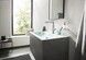 Смеситель для раковины HANSGROHE Finoris 230 2jet выдвижной излив Chrome 76063000 хром с д/к push-open - 76063000 - 3