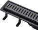 Трап линейный Kroner KRP Harz SCH60 Sektion Schwarz 600 мм сухой затвор SCH60Schwarz черный CV029588 - SCH60Schwarz - 3