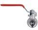 Кран кульовий прямий Thermo Alliance Forte 1/2" ВЗ для води PN40 (важіль) SF605W15 - SF605W15 - 6