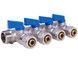 Коллектор SD PLUS 3/4" 4 выхода латунь SD231W4