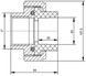 Муфта американка поліпропіленова PPR Blue Ocean 63х2" ВР латунь BOUAFX6306XXX - BOUAFX6306XXX - 2