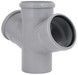 Крестовина канализационная Ostendorf-OSMA HT-System PLUS d110/110/110/110&times;67&deg; SD00057207