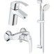 Набор смесителей GROHE Eurosmart 123576 (27853001+33265002+33555002)