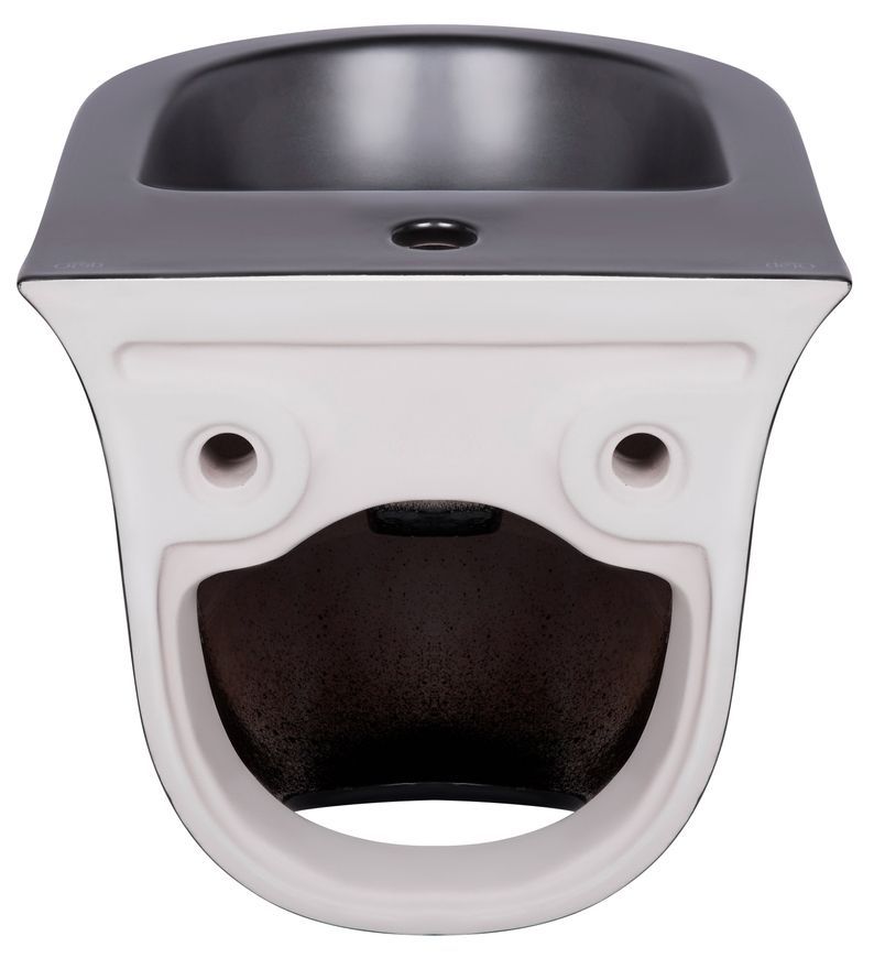 Біде підвісне QTAP Virgo 485х345х365 Matt black QT1855051FMB - QT1855051FMB