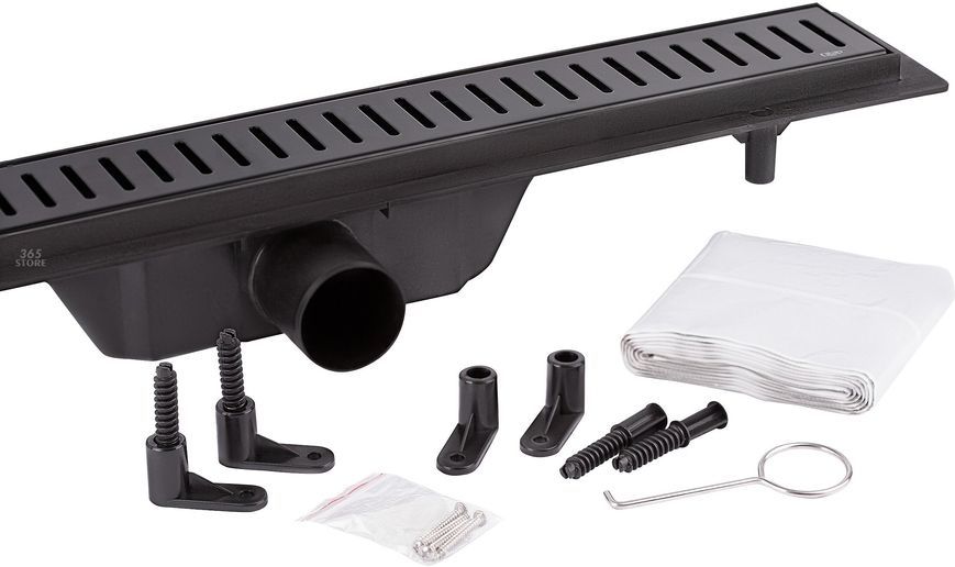 Трап Q-TAP Dry FF304-900MBLA с сухим затвором 900 мм - QTDRYFF304900MBLA