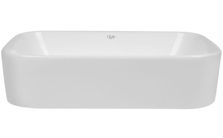 Раковина-чаша QTAP Scorpio 450х390х120 White з донним клапаном QT14112242W - QT14112242W