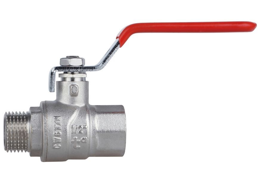 Кран кульовий прямий Thermo Alliance Forte 1/2" ВЗ для води PN40 (важіль) SF605W15 - SF605W15
