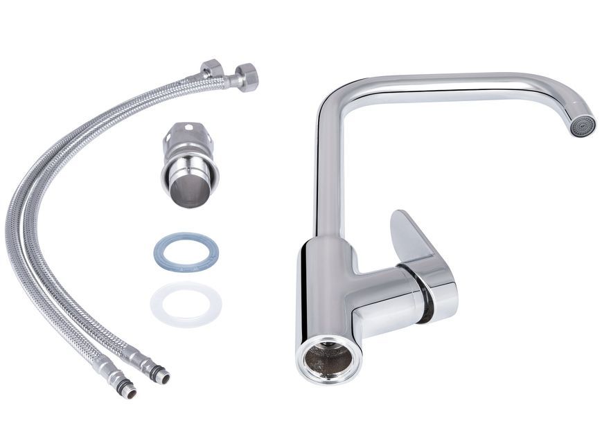 Смеситель для кухни LIDZ Like 015F1 Chrome LDLIK015F1CRM42318 - LDLIK015F1CRM42318