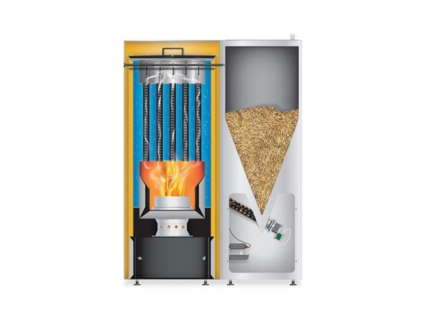 Твердотопливный котел HKS LAZAR SmartFire 22kW/150L - SF22150