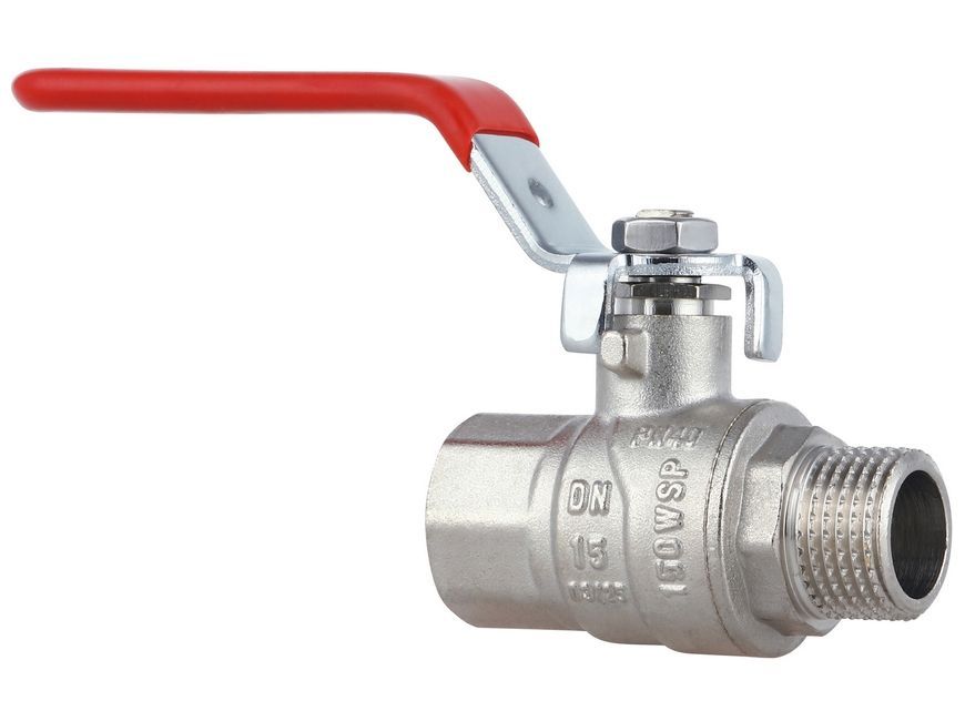 Кран кульовий прямий Thermo Alliance Forte 1/2" ВЗ для води PN40 (важіль) SF605W15 - SF605W15