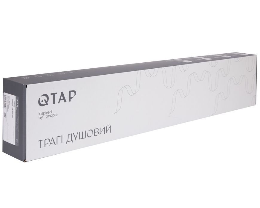 Трап Qtap Dry Tile 304-700 з сухим затвором 700 мм під плитку (універсальний) QTDRYTILE304700 - QTDRYTILE304700