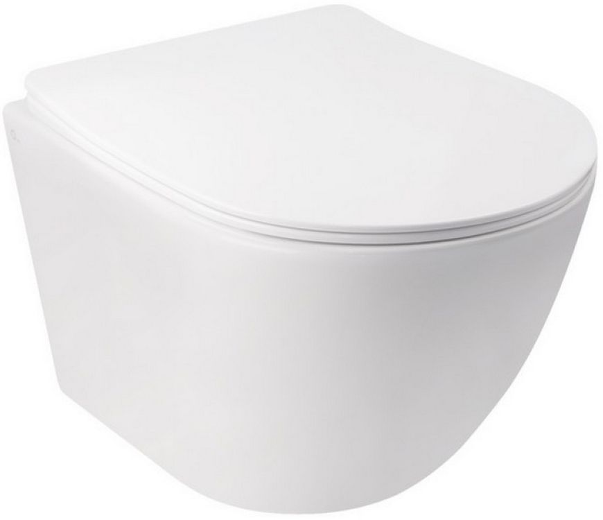 Набор QTAP инсталляция 3 в 1 Nest QT0133M425 с панелью смыва QT0111M11112CRM + унитаз с сиденьем Jay QT07335176W - QT07335176W0133M425M11112CRM