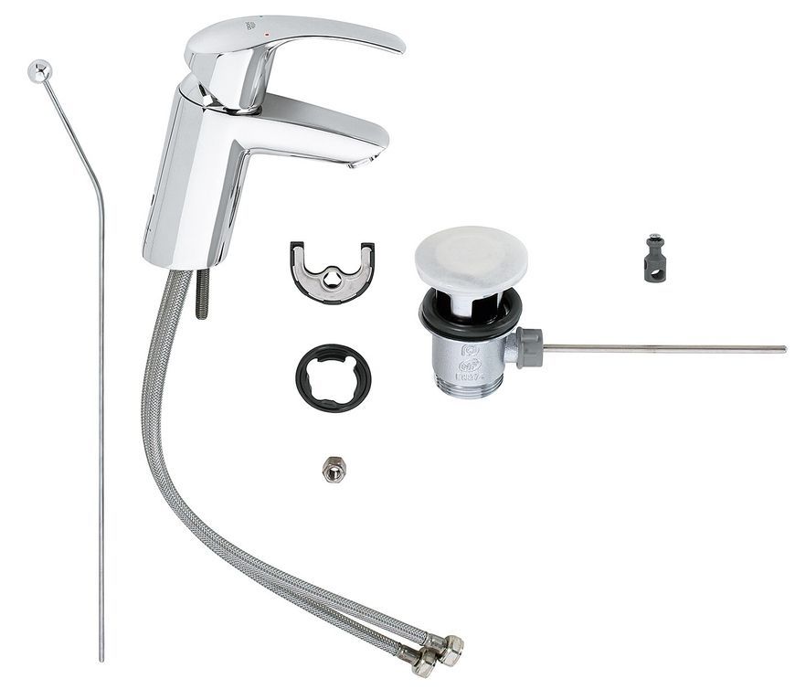 Набор смесителей GROHE Eurosmart 123576 (27853001+33265002+33555002)