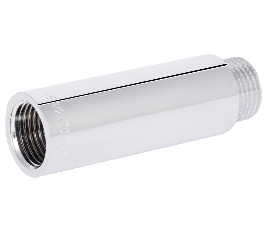 Удлинитель латунный хромированный Thermo Alliance Forte 1/2" ВРх1/2" НР, 70 мм TAF1301570