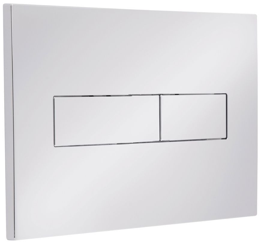 Клавіша змиву Qtap Standard 152x236x28 мм, Chrome, лінійна QTSTD164CRM49472 - QTSTD164CRM49472
