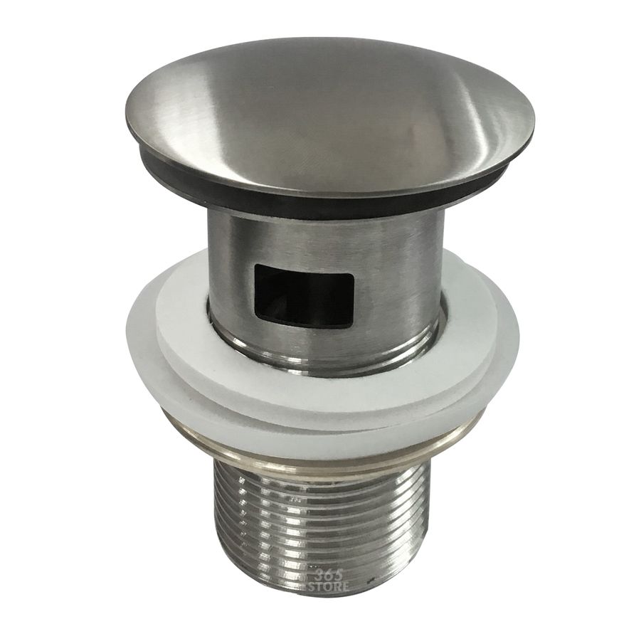 Донний клапан IMPRESE HYDRANT Pop-up нікель для раковини 1 1/4" з переливом - ZMK031806500