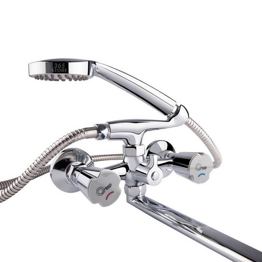 Смеситель для ванны Q-TAP Mix CRM 140 - QTMIXCRM140