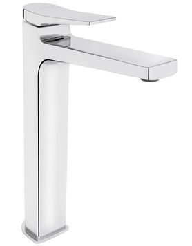 Змішувач для раковини високий Qtap Nando Chrome латунь k35 QTNAN269CRM48650 - QTNAN269CRM48650